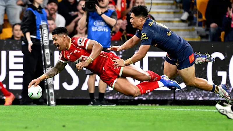 Broncos spoil Papa’s farewell as Raiders’ season over, Origin star facing ban
