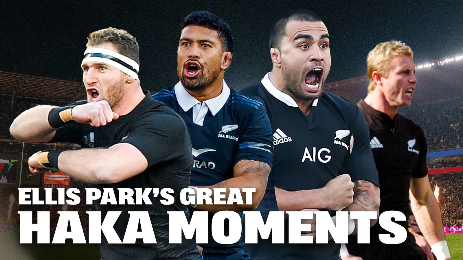 All Blacks Haka at Ellis Park Through the Years | Compilation